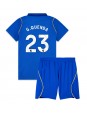 Otroški Nogometna dresi replika Chelsea Geovany Quenda #23 Domači 2026-27 Kratek rokav (+ hlače)